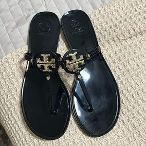 Authentic Tory Burch mini millers Jelly Sandals!